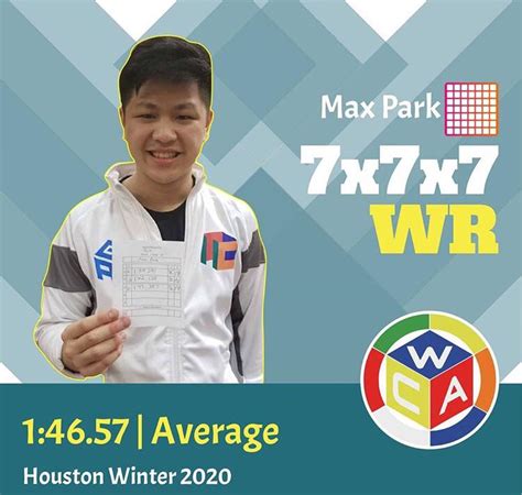 7x7 World Record From Max Park Such A Insanely Good Cuber Rcubers