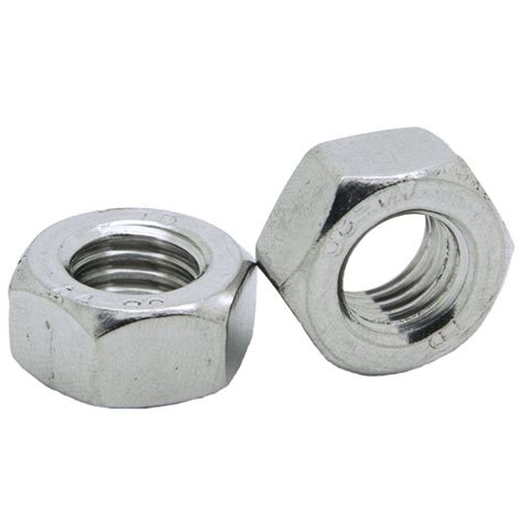 A4 Stainless Steel Hexagon Full Nuts Bolt Base