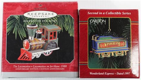 HALLMARK KEEPSAKES TRAIN TREE ORNAMENT