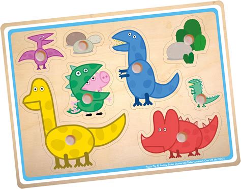 Dinozaury Drewniana Uk Adanka Winka Peppa Allegro Pl