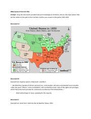 DBQ Causes Of The Civil War Docx DBQ Causes Of The Civil War Prompt