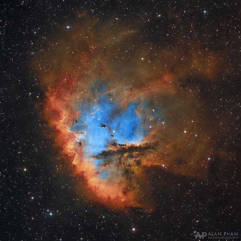 NGC 281 - The Pacman Nebula - Sky & Telescope - Sky & Telescope