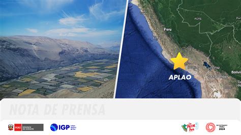 Arequipa Igp Registra Sismo De Magnitud M60 Con Epicentro A 31 Km Al Oeste De Aplao Noticias