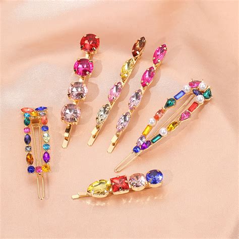 Lrtou Wholesale Fashion Hairgrips Fashion Girls Hair Pin Pearl Hair