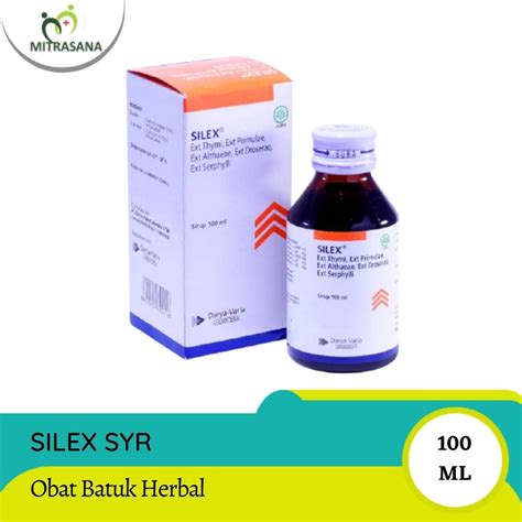 Jual Silex Sirup Obat Batuk Herbal 100 Ml Obat Batuk Herbal Dan Pilek