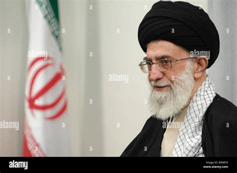 The leader of the Islamic Republic of Iran Ayatollah Sayed Ali Stock ...