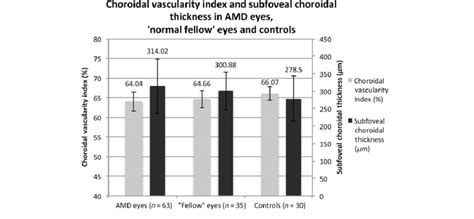 Choroidal Vascularity Index Cvi And Subfoveal Choroidal Thickness Download Scientific Diagram