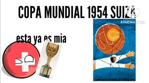 Suiza 1954 🇨🇭🇨🇭 Resumen Countryball El Mundial De Los Goles 100