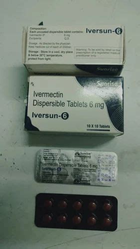 Iversun Ivermectin Mg Tablet Mg At Rs Strip Of Tablets In