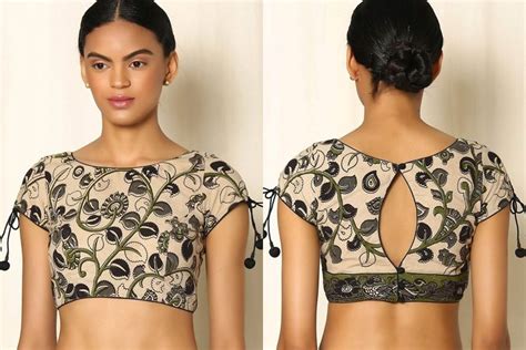 Saree Blouse Designs Front And Back 8 • Keep Me Stylish