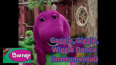 Barney The Gaggle Giggle Wiggle Dance Instrumental Youtube