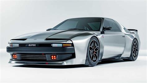 Toyota Supra A Gets Modern Makeover In Retrotastic Renderings