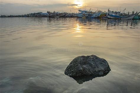 Fishing Boats Parked In The Harbor Stock Photo Image Of Baltic Sand