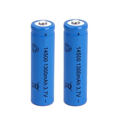 Aa V V Mah Protected Li Ion Rechargeable Battery From J