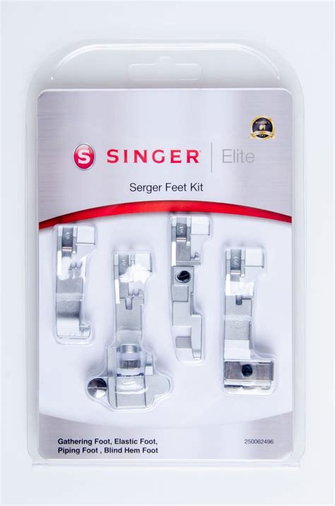 Singer Elite Serger Feet Kit Stitch By Stitch