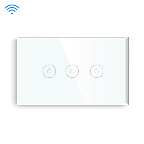 Mvava Smart 120 Us Standard Wireless Wifi Light Switch Voice Control Smart Home Tuya Smart Wifi