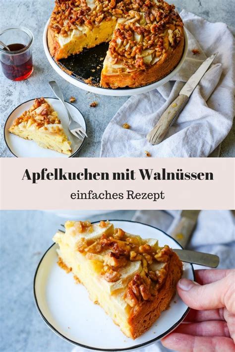 Apfelkuchen mit Walnüssen Thermomix Rezept Apfelkuchen rezept