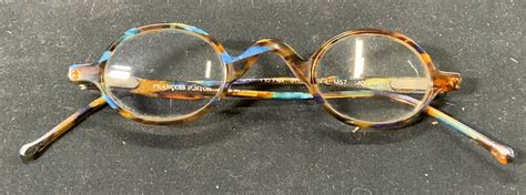 Francois Pinton Round Multi Tone Eyeglass Frames