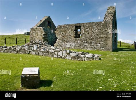 St Ninians Chapel Ruin Whithorn Bay Dumfries And Galloway Scotland