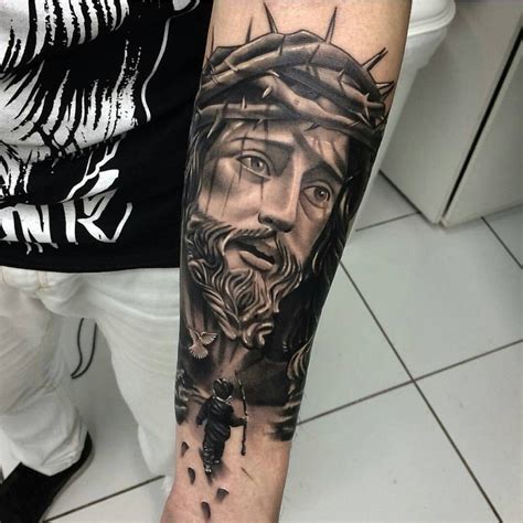 Pin By Danilo Nixzera On Exemplos Christ Tattoo Jesus Hand Tattoo