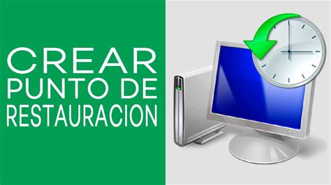 Crear Un Punto De Restauracion En Windows Youtube