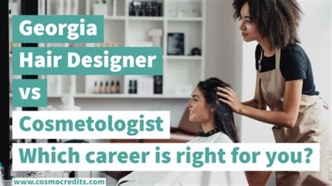 Georgia Hair Designer Vs Cosmetologist License