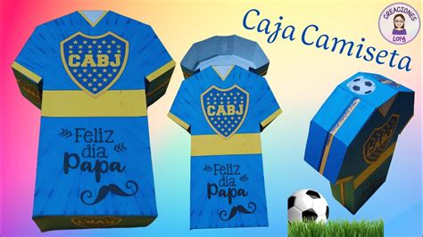 CAJA REGALO CAMISETA DE FUTBOL DIA DEL PADRE YouTube