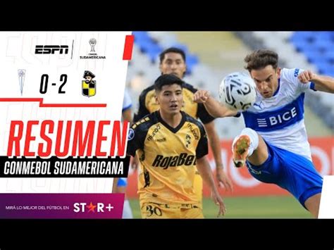 U Católica vs Coquimbo Unido 0 2 resultado resumen y goles por Copa