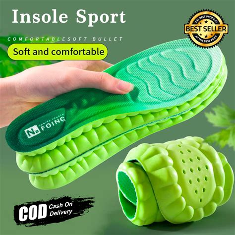 Jual Insole Sepatu Olahraga Tebal Empuk Sol Dalam Alas Kaki Sepatu