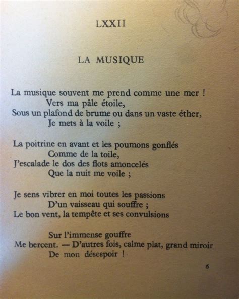 Charles Baudelaire Les Fleurs Du Mal Spleen Et Id Al La Musique Les