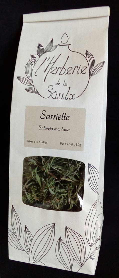 Sarriette 30 G L Herberie De La Saulx Locavor Fr