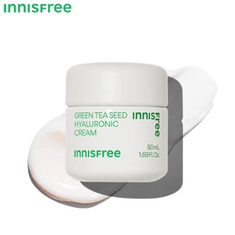 Innisfree Green Tea Seed Hyaluronic Cream 50ml Best Price And Fast Shipping From Beauty Box Korea