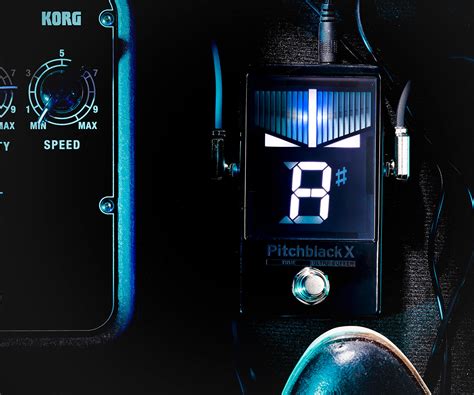 Pitchblack X Chromatic Pedal Tuner Korg Japan