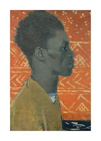 Negro In Profile Portrait Of Henry Thomas Premium Giclee Print