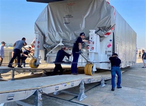 Indo Us Satellite Nisar S Payload Arrives In Bengaluru