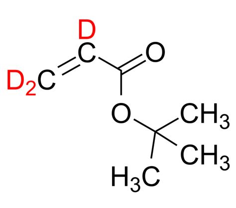 Deuterated Tert Butyl Acrylate D3