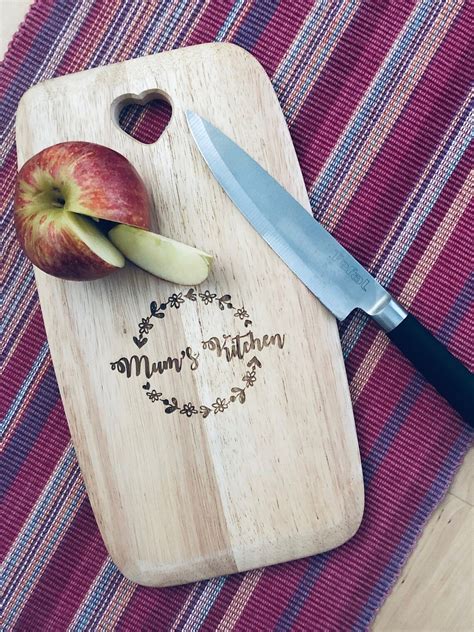 Personalised Gift Custom Chopping Board Kitchen Gift Etsy