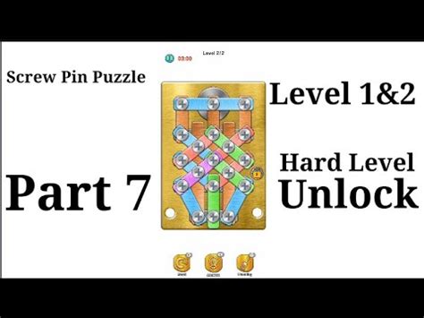 Screw Pin Puzzle Part 7 Level 1 2 SPP Gaming YouTube