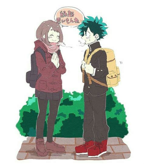 Imagenes Izuku X Ochako 💚🌸 Fandoms