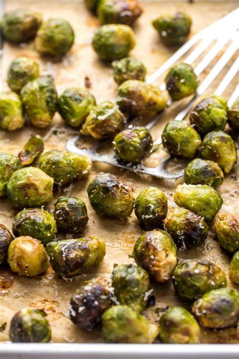 Roasted Frozen Brussels Sprouts Little Sunny Kitchen