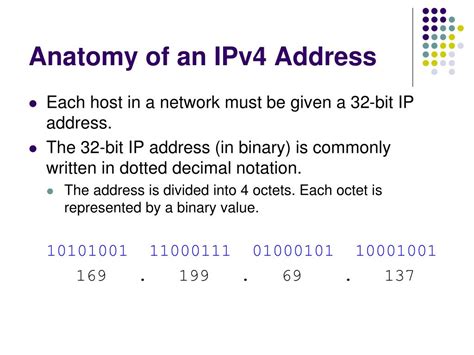 Ppt Addressing The Network Ipv Powerpoint Presentation Free