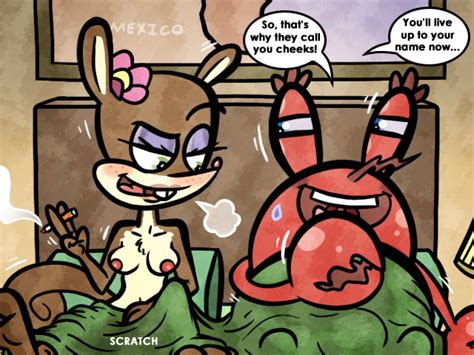 Rule 34 1boy 1girls After Sex Anthro Bed Breasts Crab Crustacean Female Green Eyes