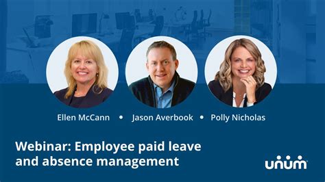 Employee Leave And Absence Management Shrm Webinar Youtube