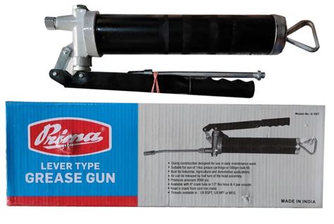 2000 Psi Hand Held Prima Lever Type Make Grease Gun Model Namenumber G 507 At ₹ 599 In Surat