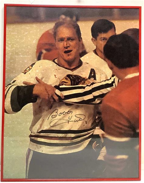 Lot Chicago Blackhawk Bobby Hull Autographed Photo