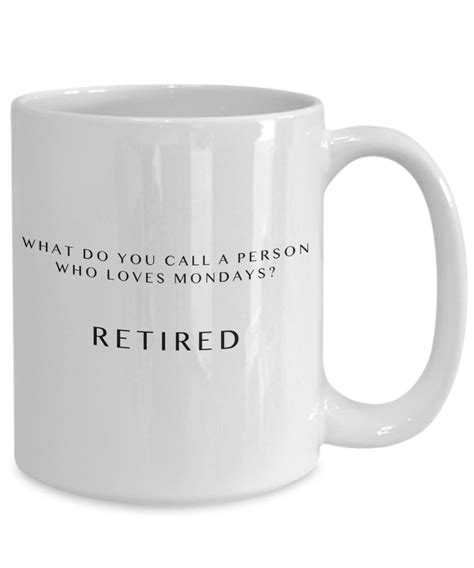 Funny Retirement Mug Happy Retirement Coffee Mug Coworker Etsy