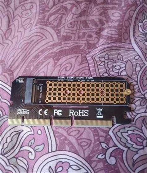 Переходник pci-e на nvme m2 | Festima.Ru – частные объявления