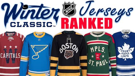 Nhl Winter Classic Hockey Jerseys Ranked Youtube