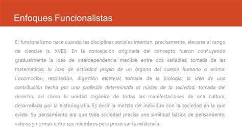 Las teorías Funcionalistas La educación para Durkheim ppt descargar