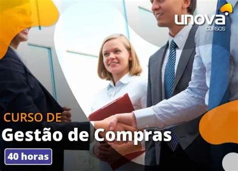 Curso De Gestão De Compras Gratuito E Online Da Unova